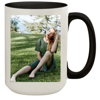 Amber Heard 15oz Colored Inner & Handle Mug