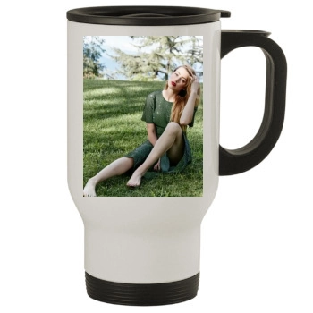 Amber Heard Stainless Steel Travel Mug