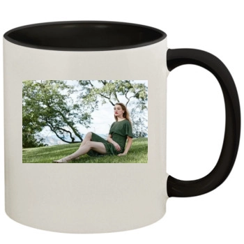 Amber Heard 11oz Colored Inner & Handle Mug