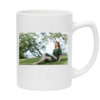 Amber Heard 14oz White Statesman Mug