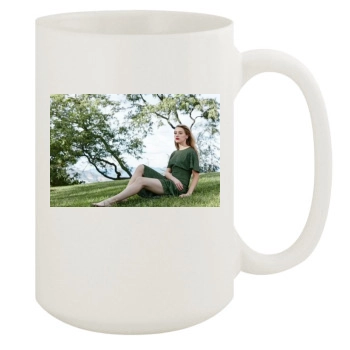 Amber Heard 15oz White Mug