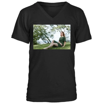 Amber Heard Men's V-Neck T-Shirt