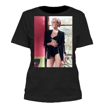 Amber Heard Women's Cut T-Shirt