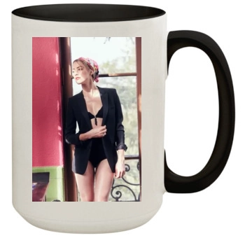 Amber Heard 15oz Colored Inner & Handle Mug