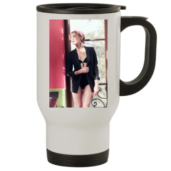 Amber Heard Stainless Steel Travel Mug