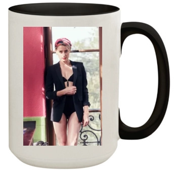 Amber Heard 15oz Colored Inner & Handle Mug