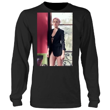 Amber Heard Men's Heavy Long Sleeve TShirt