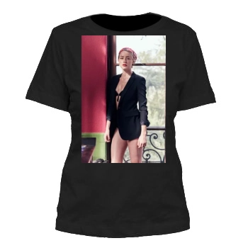 Amber Heard Women's Cut T-Shirt