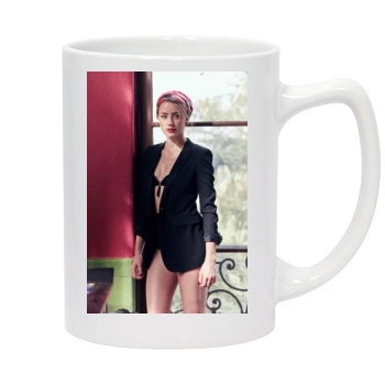 Amber Heard 14oz White Statesman Mug