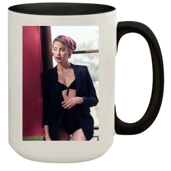 Amber Heard 15oz Colored Inner & Handle Mug