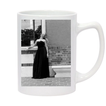 Amber Heard 14oz White Statesman Mug