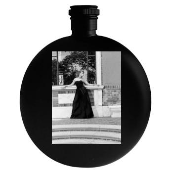 Amber Heard Round Flask