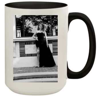 Amber Heard 15oz Colored Inner & Handle Mug