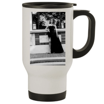 Amber Heard Stainless Steel Travel Mug