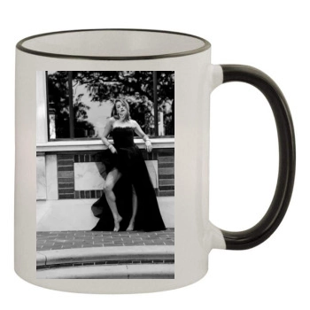 Amber Heard 11oz Colored Rim & Handle Mug