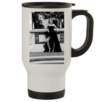 Amber Heard Stainless Steel Travel Mug