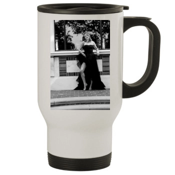 Amber Heard Stainless Steel Travel Mug