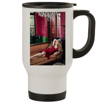 Amber Heard Stainless Steel Travel Mug