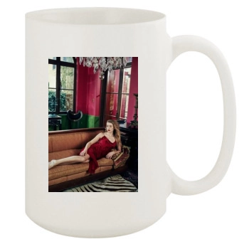 Amber Heard 15oz White Mug