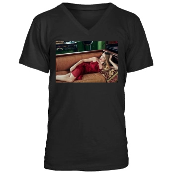 Amber Heard Men's V-Neck T-Shirt