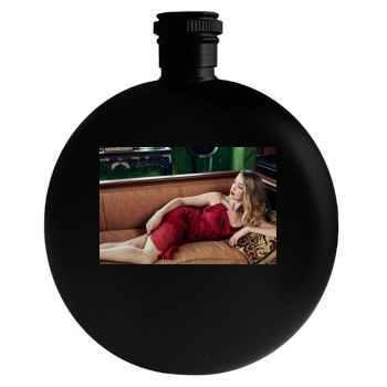 Amber Heard Round Flask