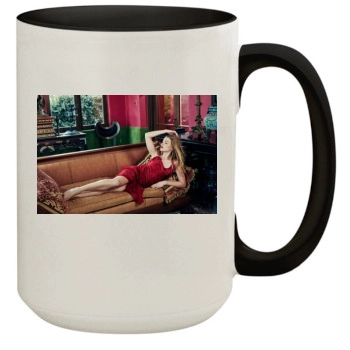 Amber Heard 15oz Colored Inner & Handle Mug