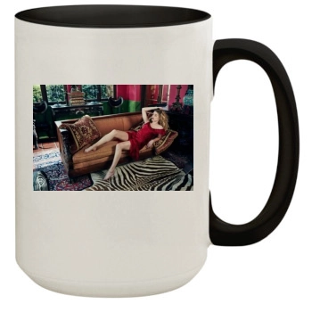 Amber Heard 15oz Colored Inner & Handle Mug