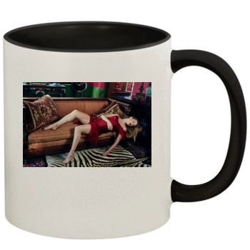 Amber Heard 11oz Colored Inner & Handle Mug