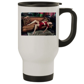 Amber Heard Stainless Steel Travel Mug