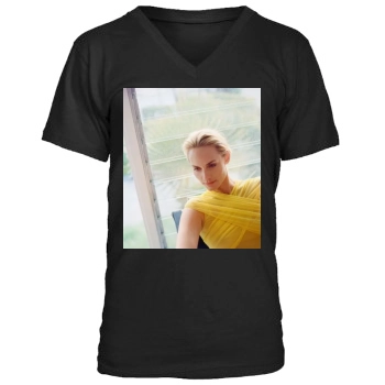 Amber Valletta Men's V-Neck T-Shirt