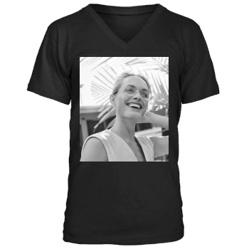 Amber Valletta Men's V-Neck T-Shirt