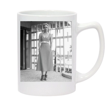 Amber Valletta 14oz White Statesman Mug