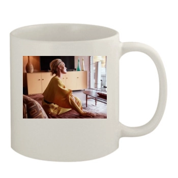 Amber Valletta 11oz White Mug