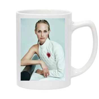 Amber Valletta 14oz White Statesman Mug