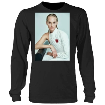 Amber Valletta Men's Heavy Long Sleeve TShirt