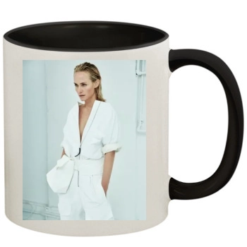 Amber Valletta 11oz Colored Inner & Handle Mug