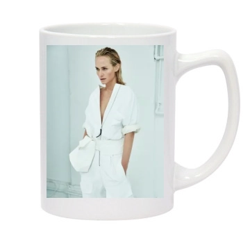 Amber Valletta 14oz White Statesman Mug