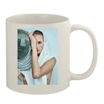 Amber Valletta 11oz White Mug