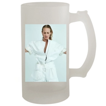 Amber Valletta 16oz Frosted Beer Stein