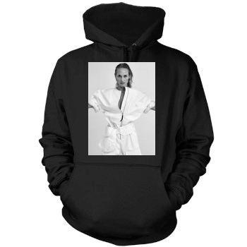 Amber Valletta Mens Pullover Hoodie Sweatshirt