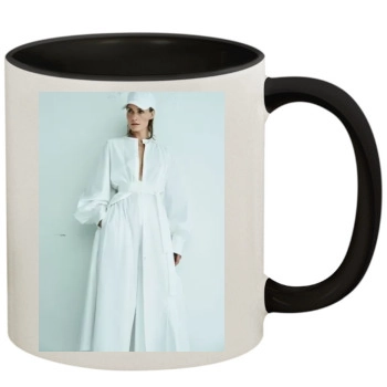 Amber Valletta 11oz Colored Inner & Handle Mug