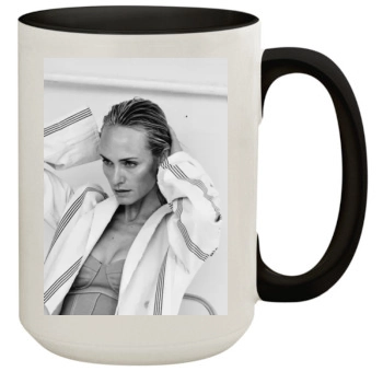 Amber Valletta 15oz Colored Inner & Handle Mug