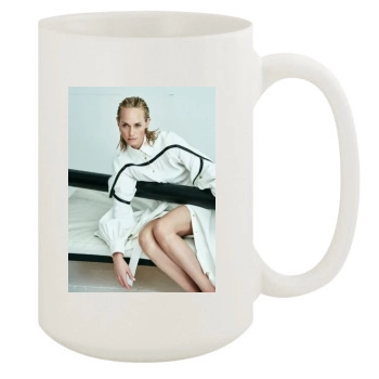 Amber Valletta 15oz White Mug