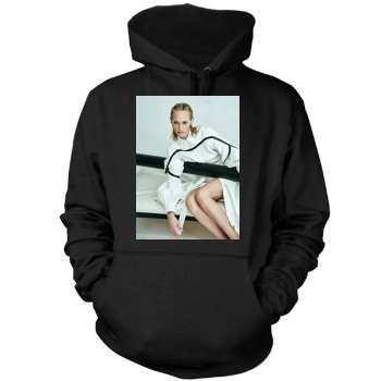 Amber Valletta Mens Pullover Hoodie Sweatshirt