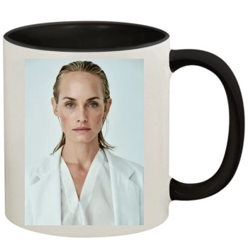 Amber Valletta 11oz Colored Inner & Handle Mug