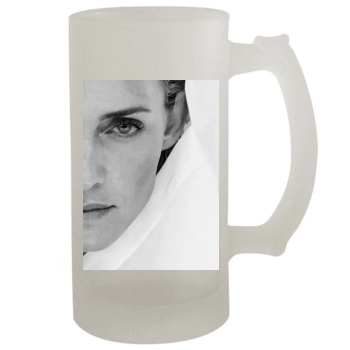 Amber Valletta 16oz Frosted Beer Stein