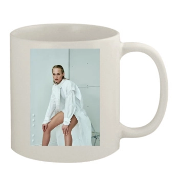 Amber Valletta 11oz White Mug