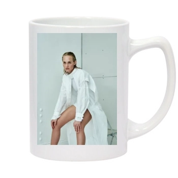 Amber Valletta 14oz White Statesman Mug