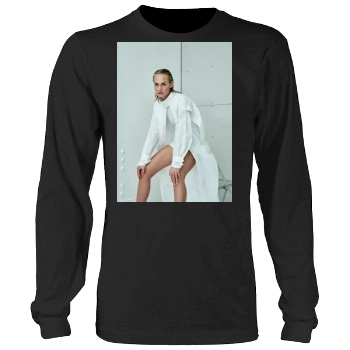 Amber Valletta Men's Heavy Long Sleeve TShirt