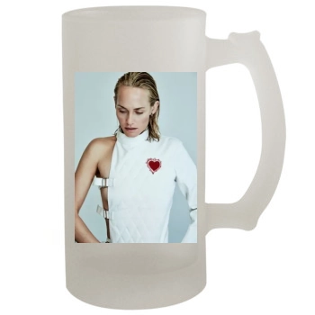 Amber Valletta 16oz Frosted Beer Stein